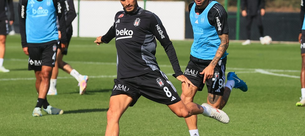 Beşiktaş'ta Lyon maçı hazırlıkları başladı