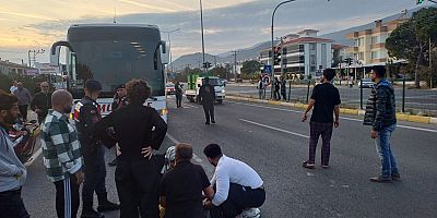 Balıkesir'de yolcu otobüsü genç kıza çarptı: 1 yaralı